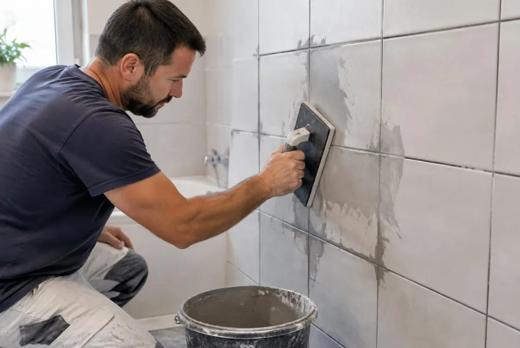 Kitbedrijf Emmeloord – badkamer voegen vervangen