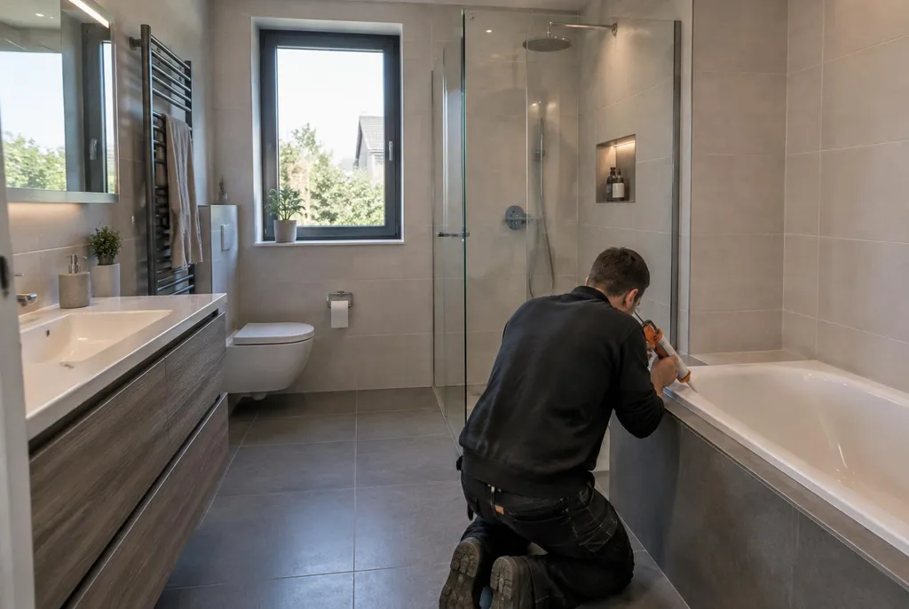 Kitbedrijf Emmeloord – badkamer kit vervangen bij de douche